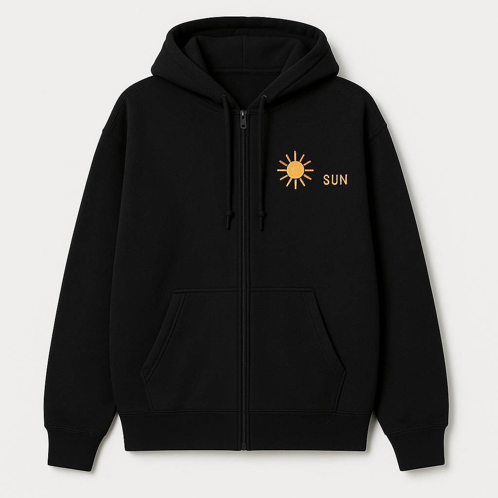 Чёрная зипка sun
